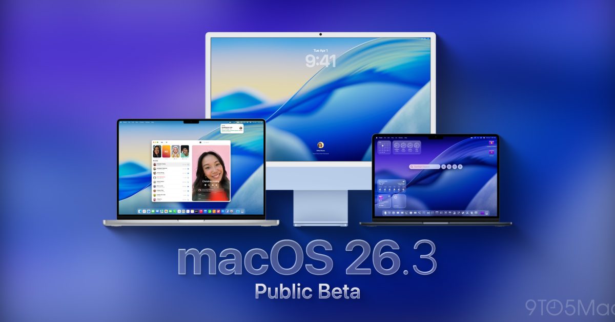 Public beta 2 for macOS Tahoe 26.3, iPadOS 26.3, more now available