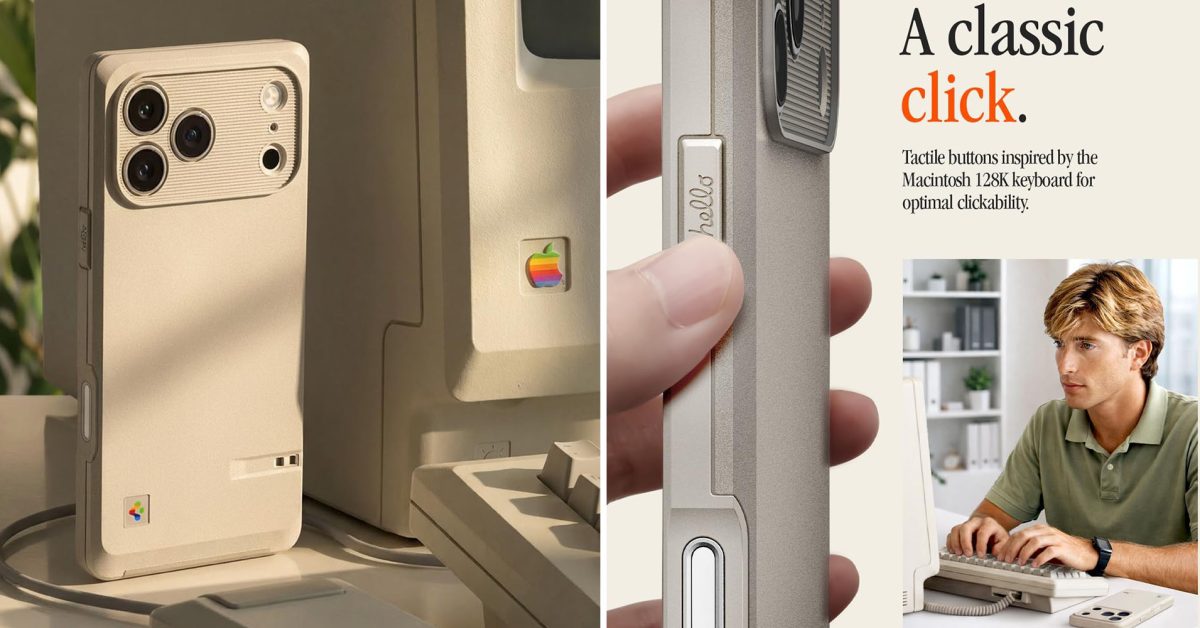 iPhone 17 Pro case offers tribute to original 1984 Macintosh