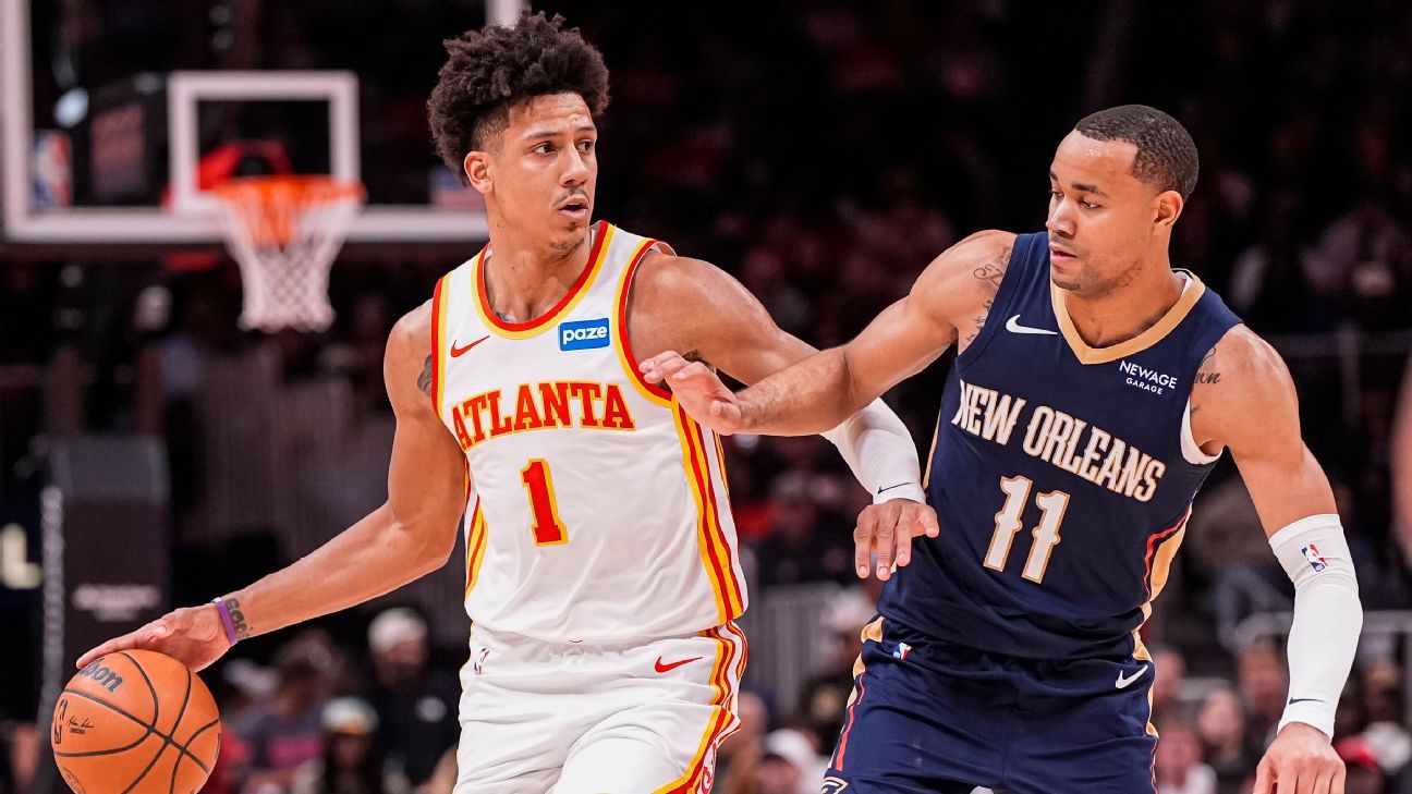 How Jalen Johnson's fantasy value is impacted following the Trae Young deal, plus one bet to make