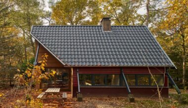 A Dutch Family’s Renovated A-Frame Cabin Doubles as a “Bat Hotel”