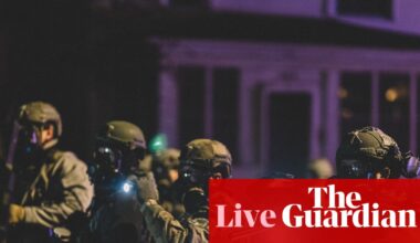 Trump threatens to invoke Insurrection Act over protests in Minneapolis – US politics live | ICE (US Immigration and Customs Enforcement)