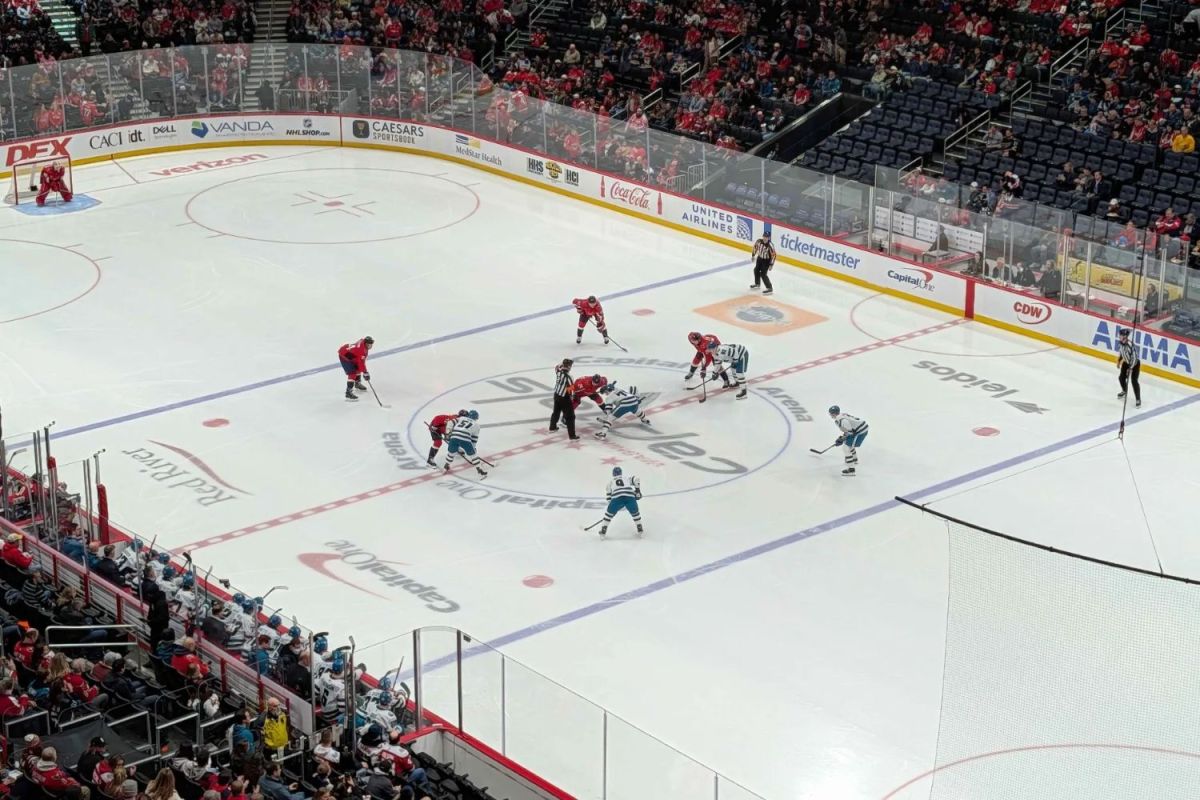 Sliced up by San Jose in the second period: Sharks beat Capitals 3-2
