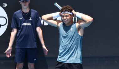 Ben Shelton shifts focus to Australian Open after Auckland exit