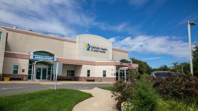 St. Joseph Hospital in Plainedge on Tuesday, Aug. 19, 2025.