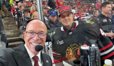 David Nozzolillo's wild night as an EBUG for the Chicago Blackhawks