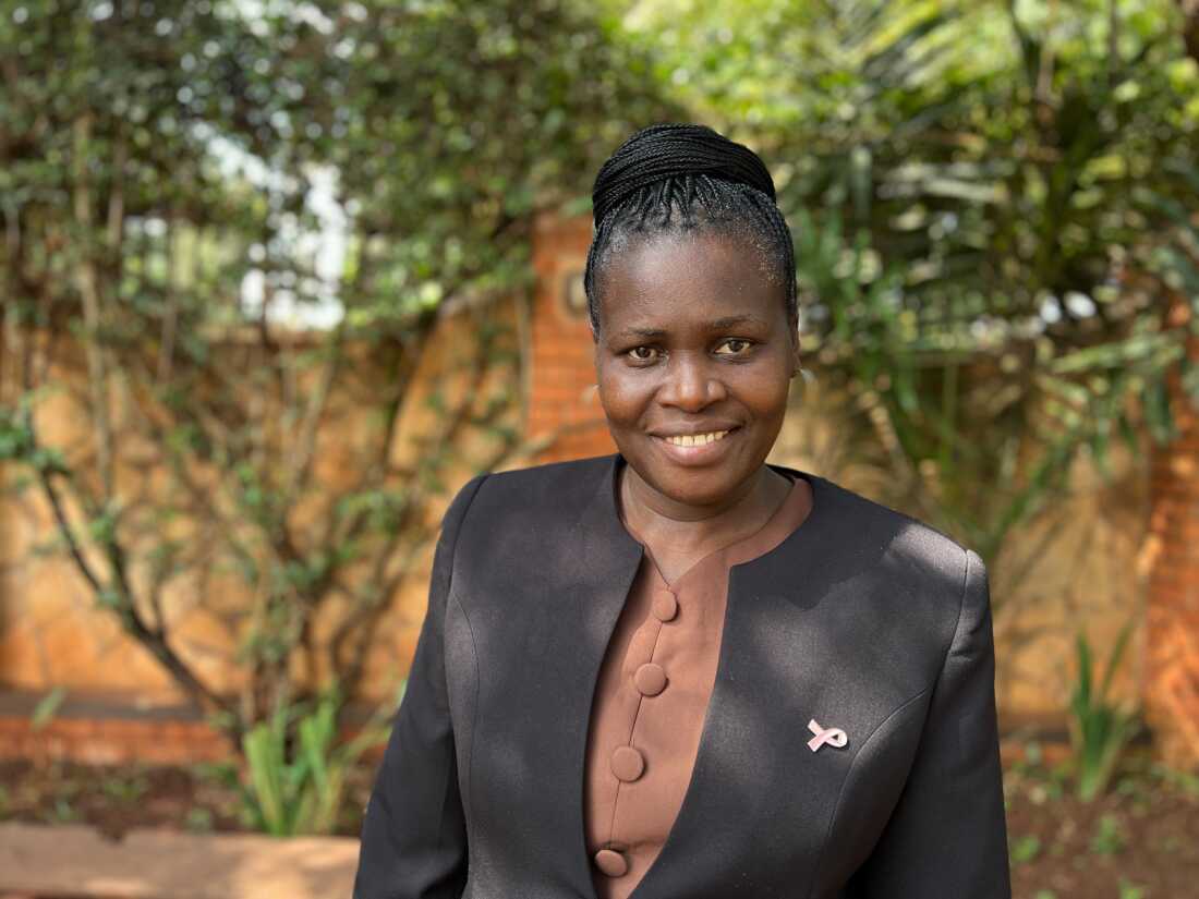 Sylvia Nakami, Rays of Hope Hospice Jinja executive director, is leading the Uganda institution's cancer prevention and treatment efforts. 