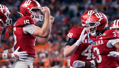 Miami vs. Indiana: Hoosiers completes undefeated season, wins 1st national title, beating Hurricanes 27-21 in CFP final