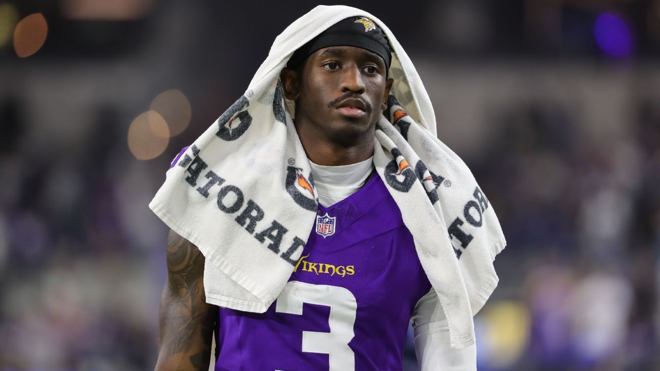 State drops trespassing charge against Vikings' Jordan Addison