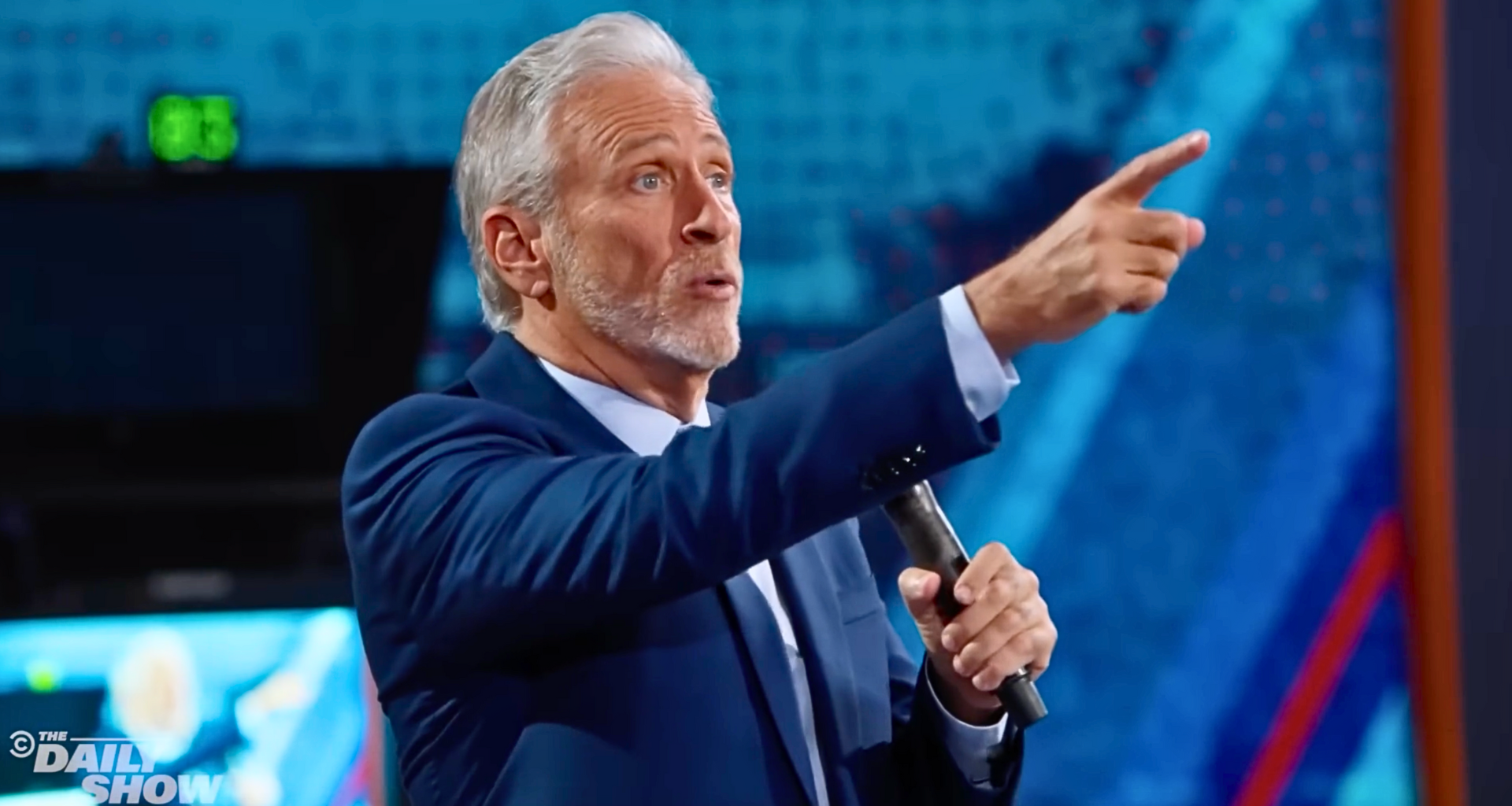 Jon Stewart warns against trusting TV stars as political leaders in America