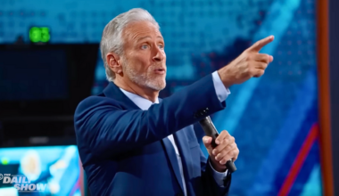 Jon Stewart warns against trusting TV stars as political leaders in America