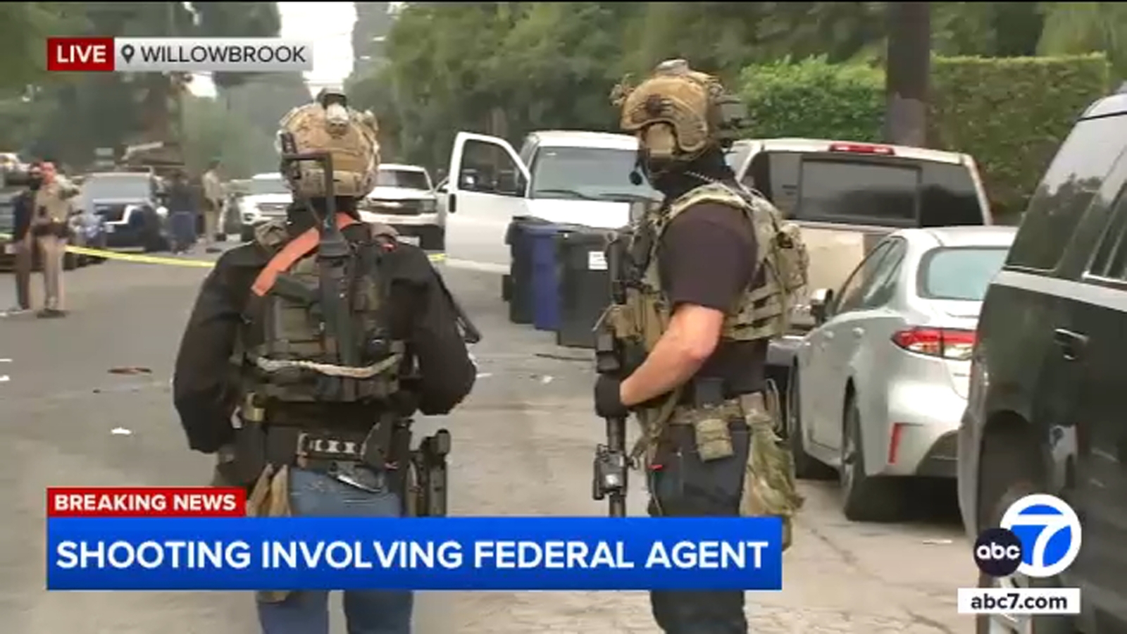 Federal agent involved in shooting in Willowbrook, prompting massive response from authorities