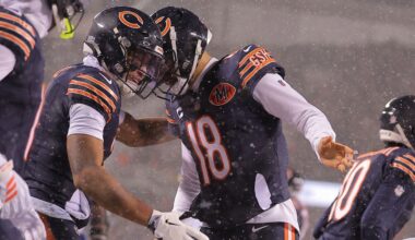 Bears coach: Caleb Williams, receivers need better chemistry