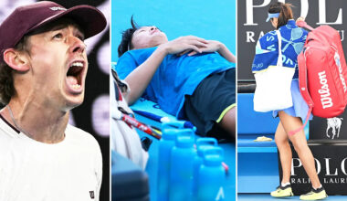 Australian Open 2026: Alex de Minaur survives carnage as grand slam champ exits and another star retires