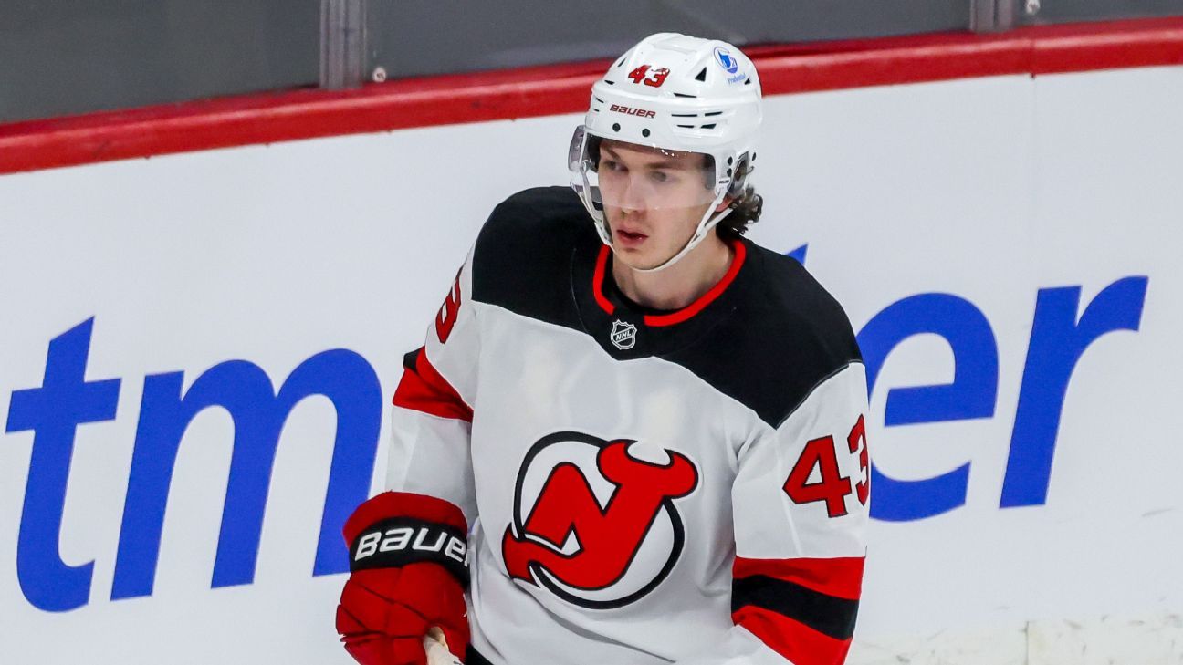 Sources: Devils' Hughes won't have surgery, opts to rehab injury
