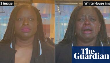 White House posts digitally altered image of woman arrested after ICE protest | Trump administration