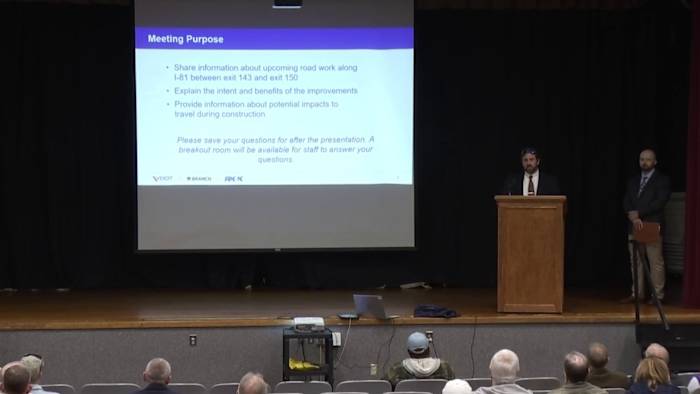 VDOT holds community meeting on I-81 expansion project