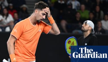Special Ks burn brightly but briefly as Kokkinakis and Kyrgios exit doubles | Australian Open 2026