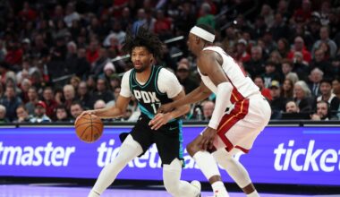 Sharpe scores 27 points as Trail Blazers beat Heat 127-110 for 4th straight win