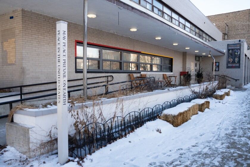 The American Indian Center, located at 3401 W. Ainslie St. in Albany Park.