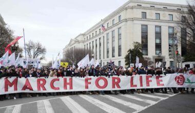 Pope to US March for Life: Healthy societies protect human life