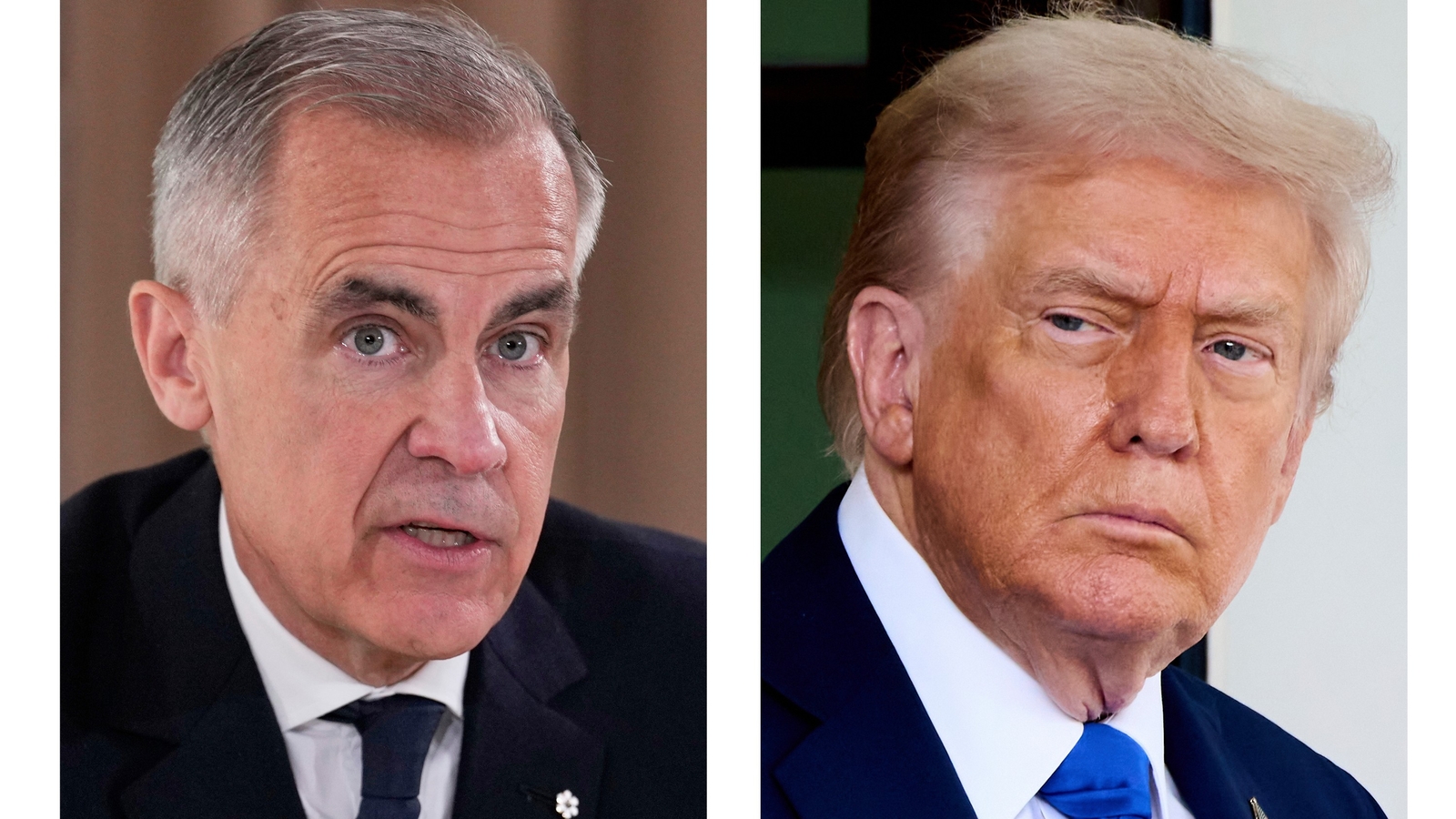 President Donald Trump threatens Canada with 100% tariff over its China trade deal, escalates feud with Prime Minister Mark Carney