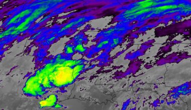NASA Satellite Images Shows Winter Storm Hitting US