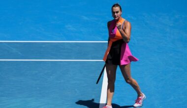 Aryna Sabalenka powers her way into Australian Open quarterfinals