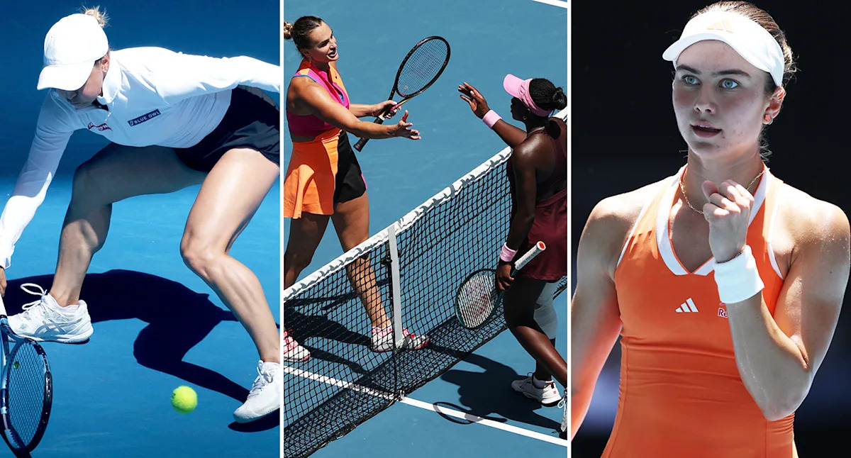 Australian Open 2026: Teenagers stun as Aryna Sabalenka pushed and divisive star bundled out