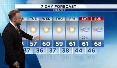 Hot today, frozen tomorrow. Record highs ahead of massive cold plunge for Central Florida