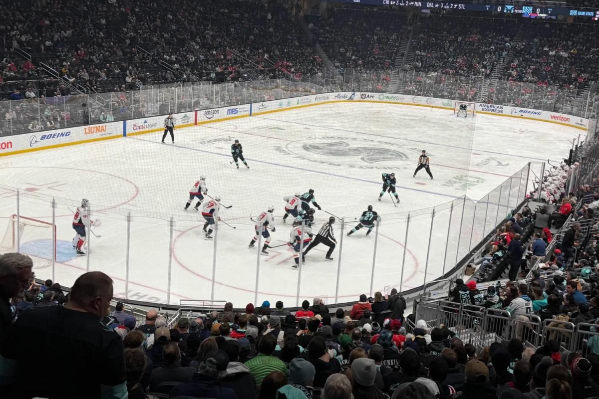 Really rough road trip rolls on: Kraken beat Capitals 5-1