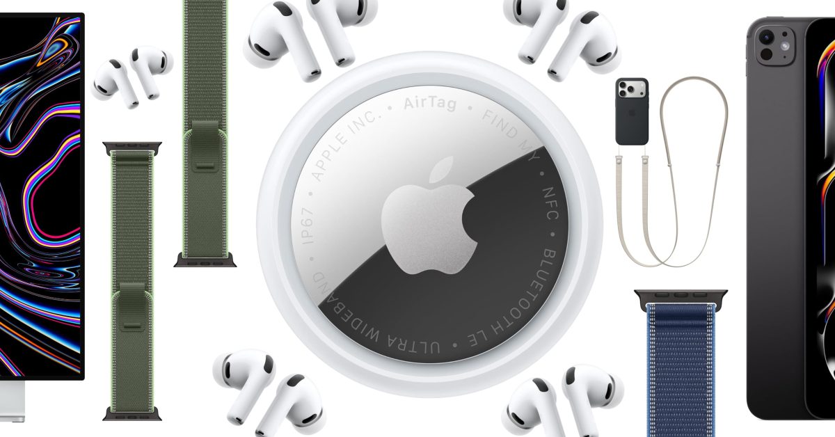 AirTag 2, M5 iPad Pro, Trail Loop, Crossbody Strap, more 9to5Mac