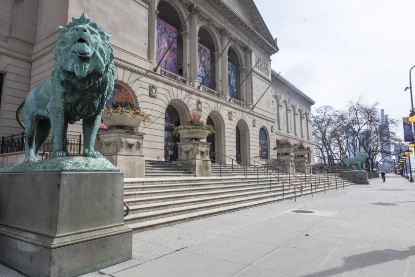 The Art Institute of Chicago exterior