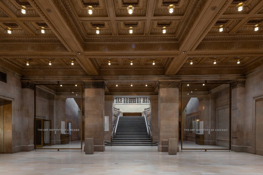 AIC Michigan Avenue lobby. 