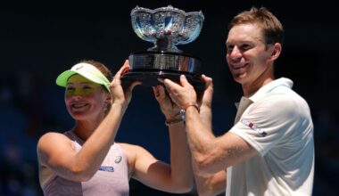Olivia Gadecki, John Peers repeat in Australian Open mixed doubles