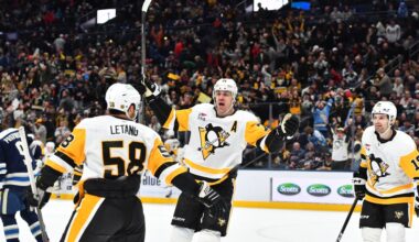 Penguins announce Malkin and Letang to miss practice