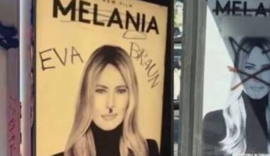 LA moves buses with ads for Melania movie after film posters at stops vandalized