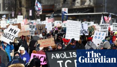 More than 300 anti-ICE protests planned across US this weekend | ICE (US Immigration and Customs Enforcement)