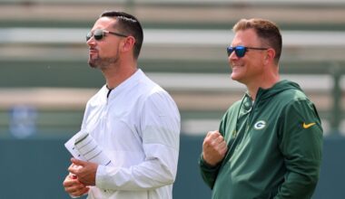 Packers announce coach LaFleur, GM Gutekunst, EVP Ball extensions