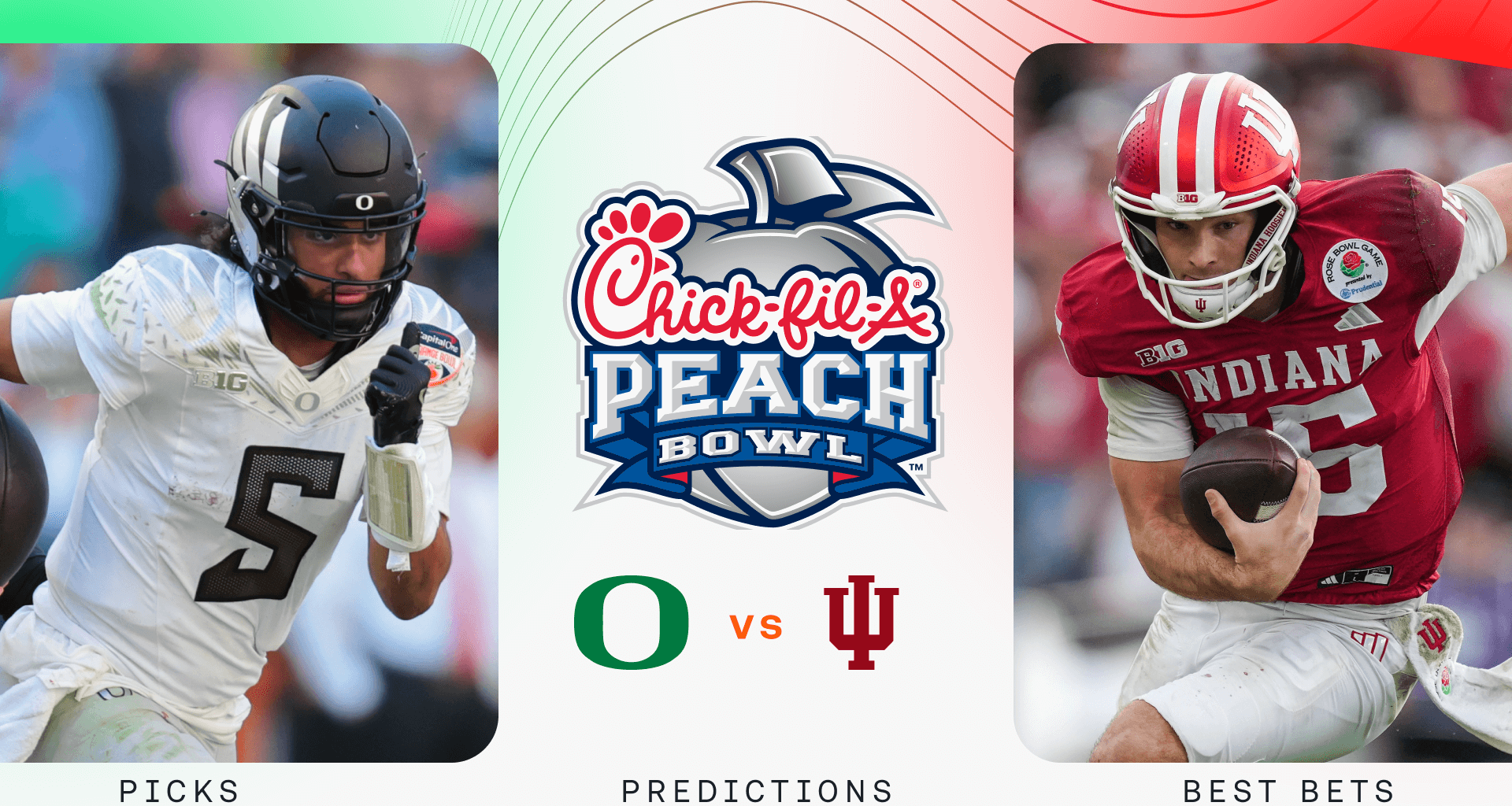 Oregon Ducks Indiana Hoosiers NCAAF