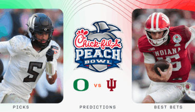 Oregon Ducks Indiana Hoosiers NCAAF