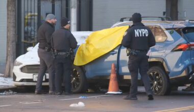 Rideshare driver found shot in head in car in New York City's first homicide of 2026