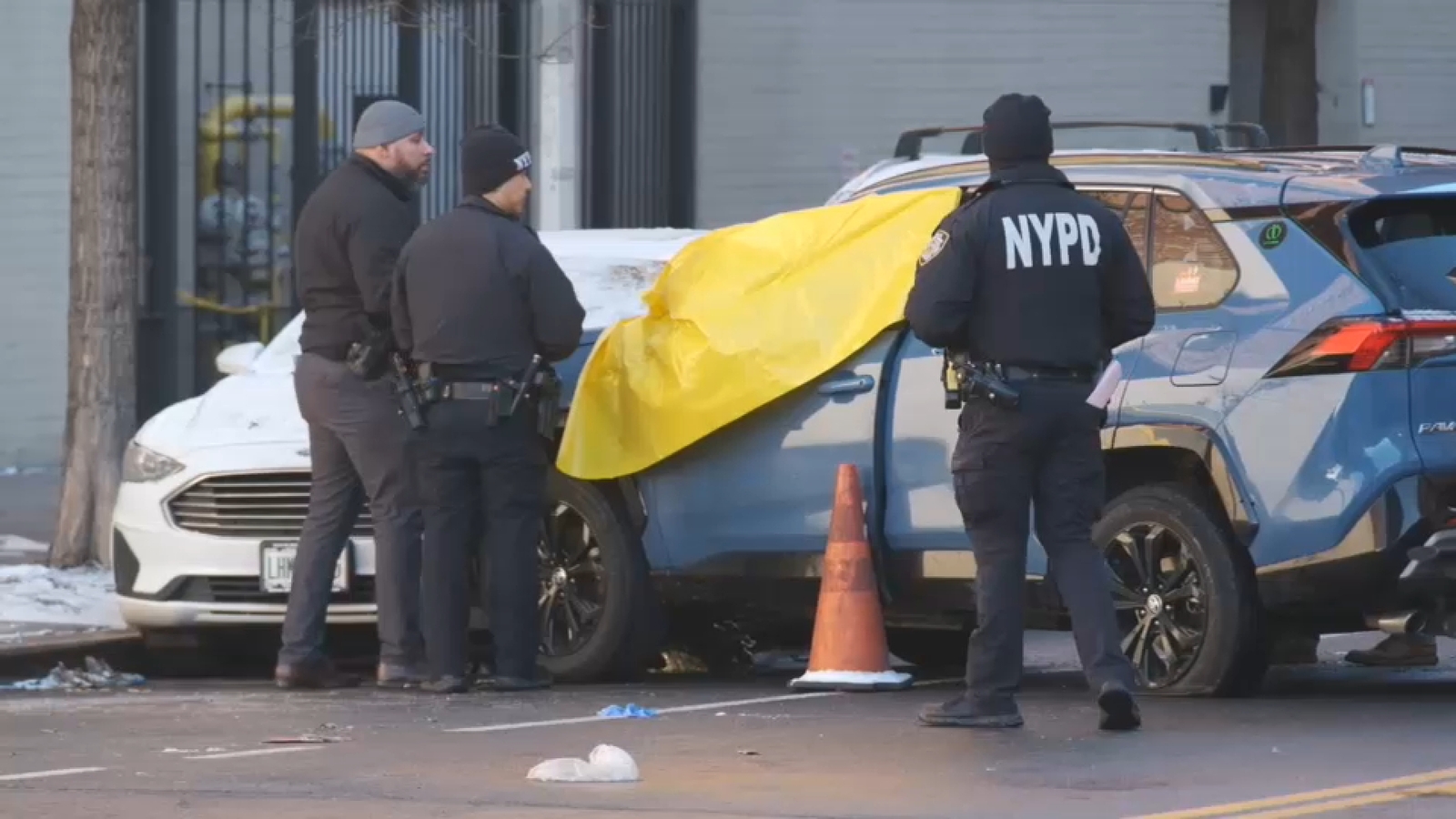 Rideshare driver found shot in head in car in New York City's first homicide of 2026