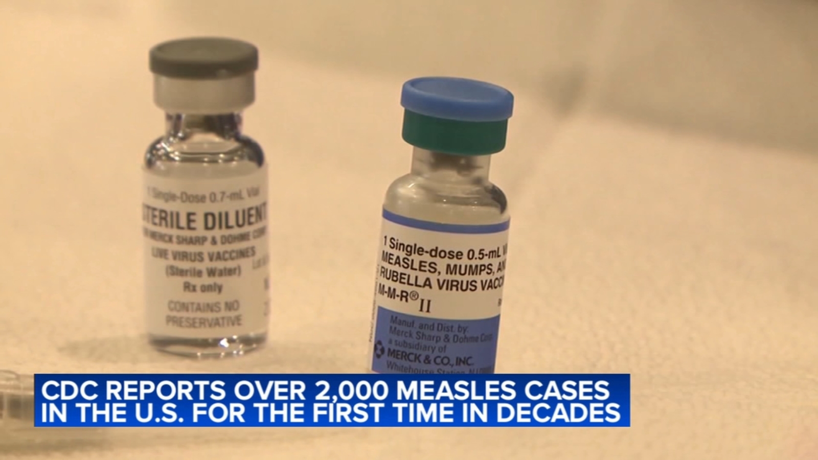 Over 2K measles cases reported in US in 2025 as ongoing outbreaks threaten elimination status