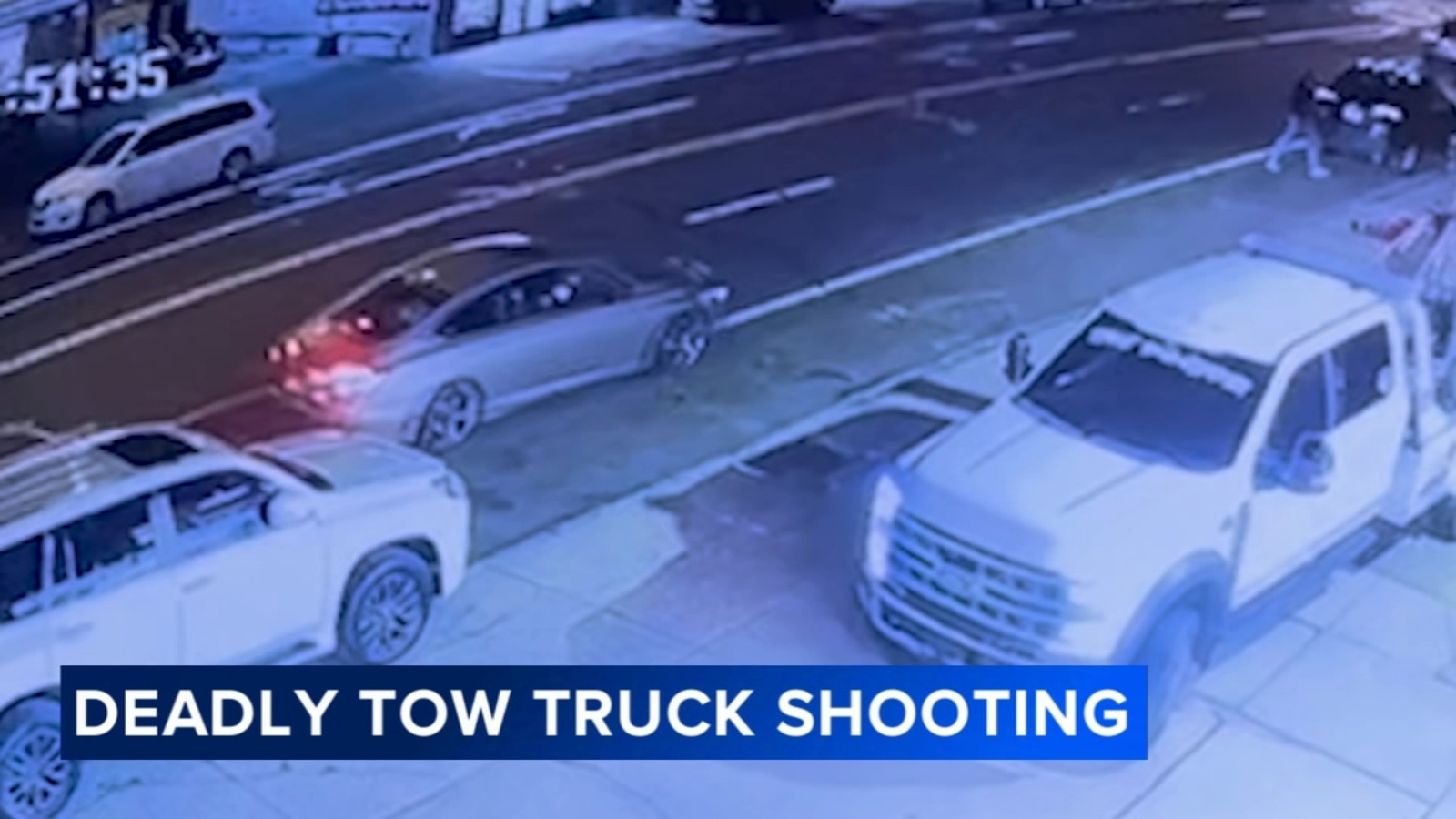 Man fatally shot, woman injured while sitting inside tow truck in Northeast Philadelphia