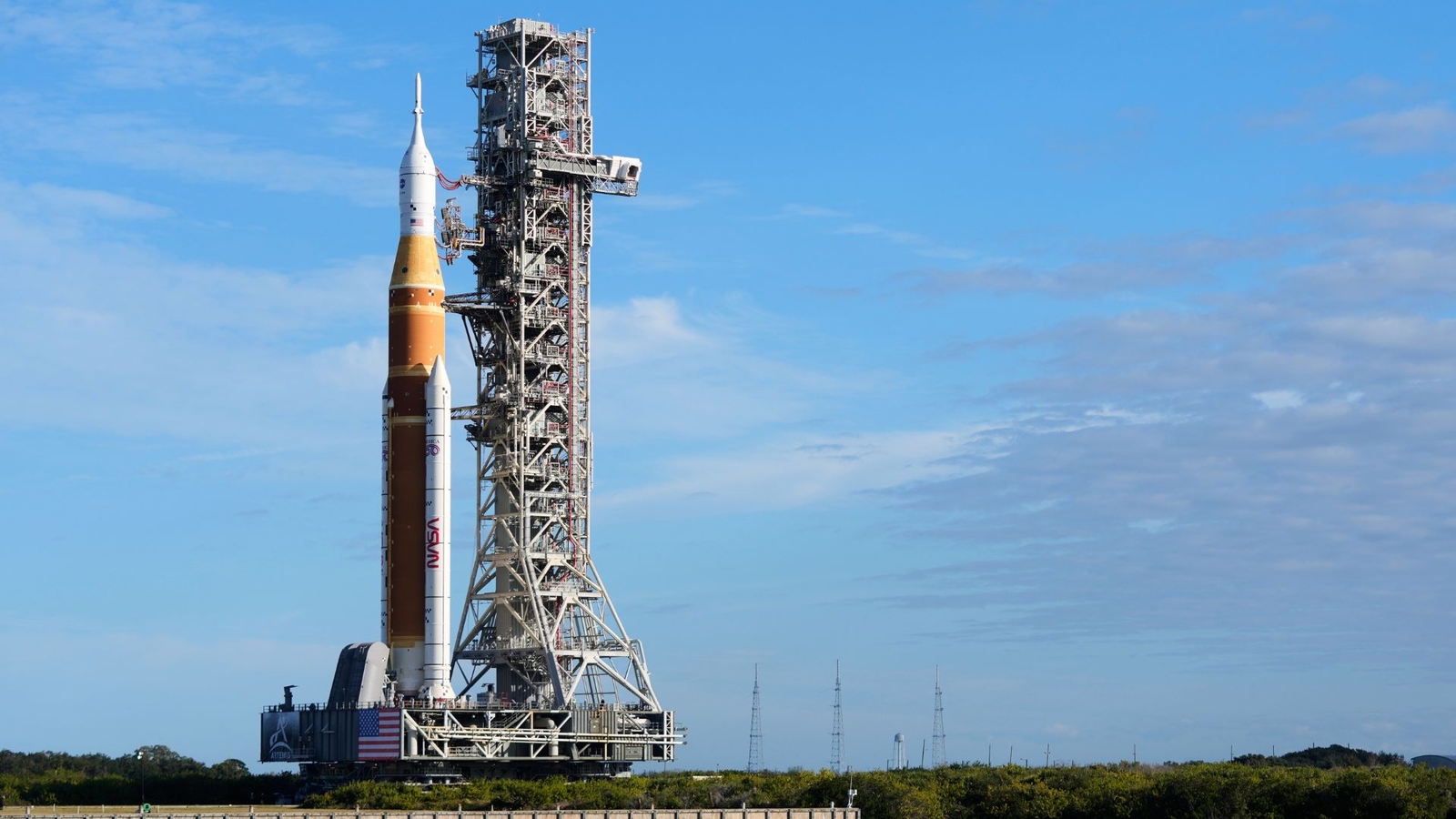 NASA's new moon rocket Artemis II moves to the pad ahead of astronaut launch as early as February