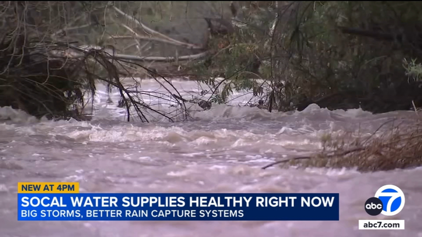 A look at Southern California's water supply after winter storms
