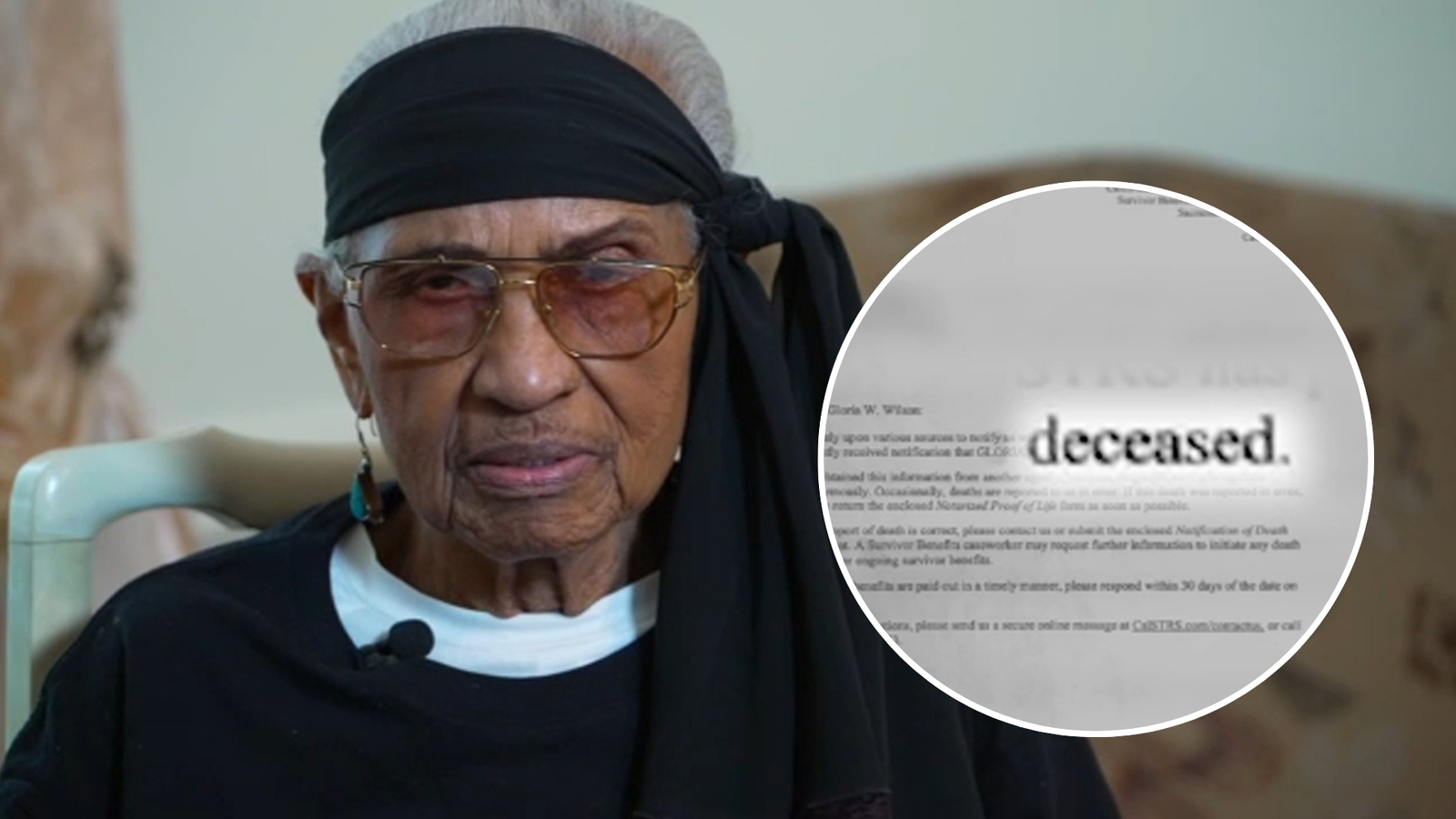 94-year-old retired LAUSD teacher wrongly declared dead, losing pension payments