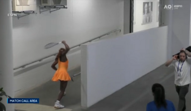 Coco Gauff smashes racket in frustration after Australian Open loss to Elina Svitolina, video shows