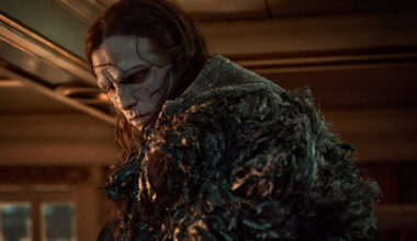 Jacob Elordi as The Creature in Frankenstein.