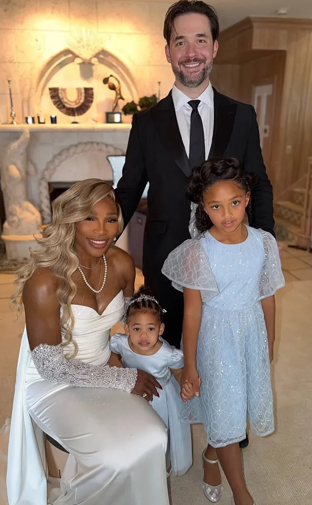 Serena Williams, Alexis Ohanian, Olympia Ohanian, Adira Ohanian, Instagram